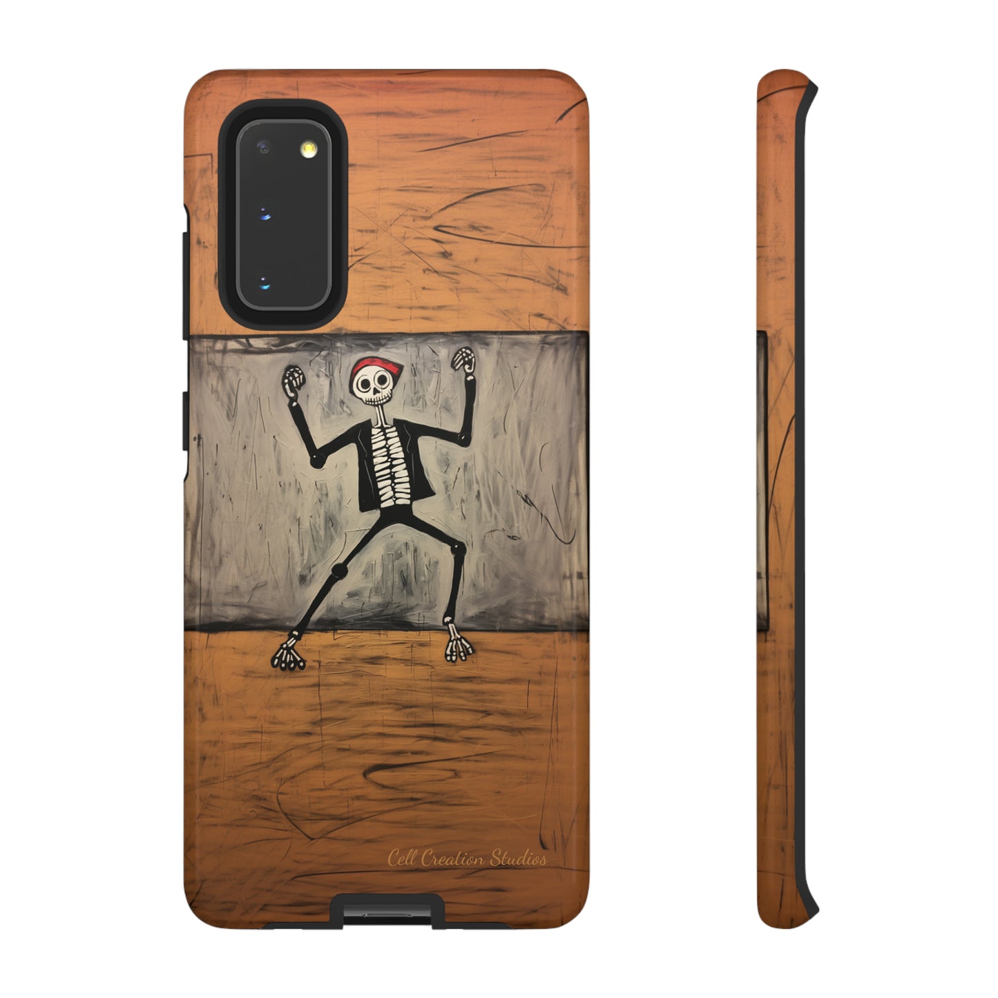 "Dance of the Skeletal Muse" -Tough Samsung Phone Cases