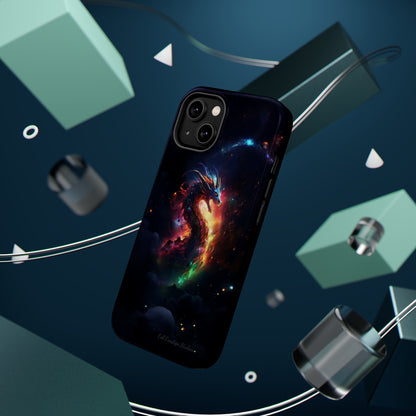 "Cosmic Dragon Unleashed" -MagSafe Tough iPhone Cases