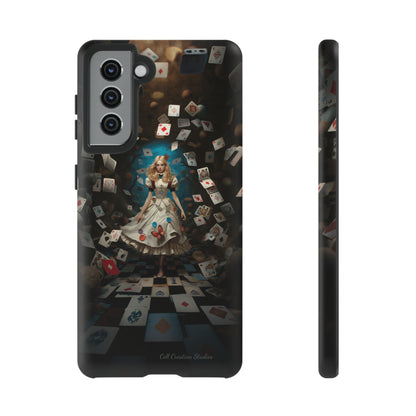 Introducing the "Alice in Wonderland" Cell Phone Case – A Journey Through Imagination -Tough Cases