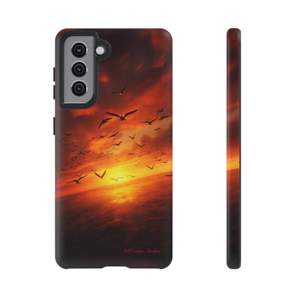 Introducing the "Sunset Soar" Cell Phone Case – Embrace Freedom and Beauty -Tough Cases