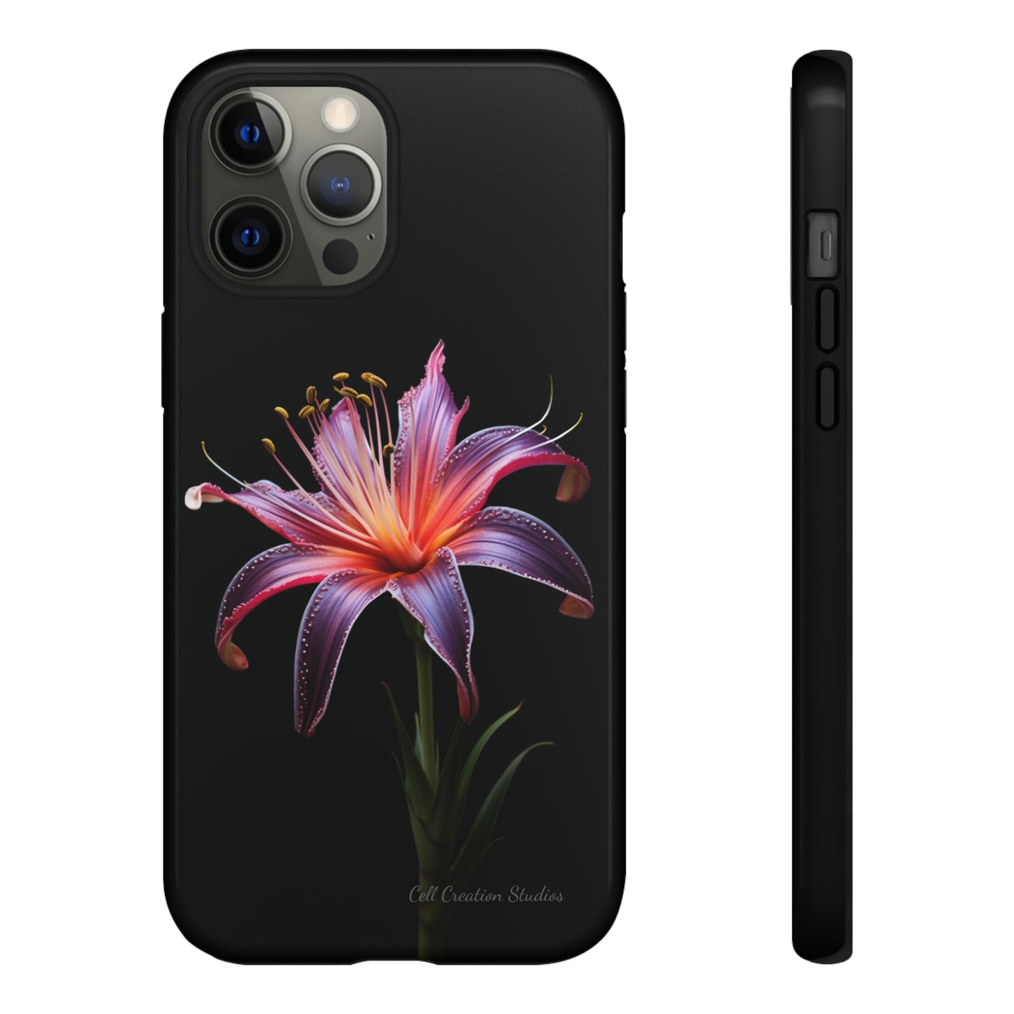 "Vibrant Purple Lily" Phone Case -Tough Cases