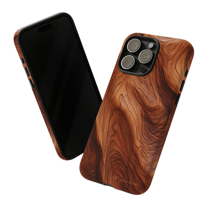 The "Eternal Woodgrain" Phone Case -Tough Cases