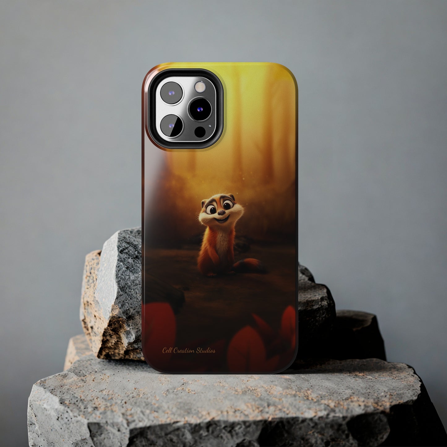 Introducing the "Woodland Chipmunk" Cell Phone Case – Embrace Natural Playfulness with Every Glance-Tough Phone Cases