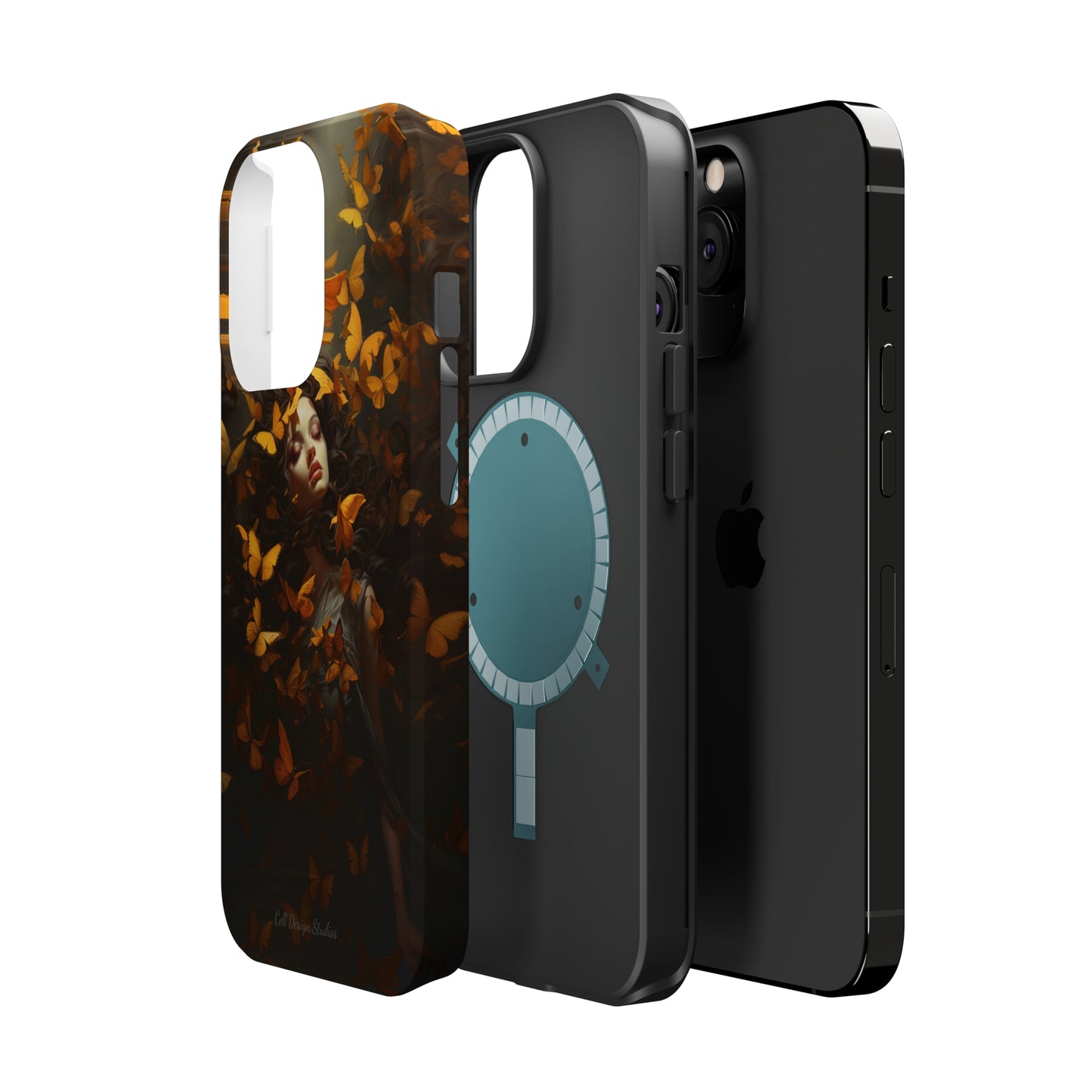 Introducing the "Butterfly Embrace" Cell Phone Case – A Fusion of Beauty and Grace -MagSafe Tough Cases