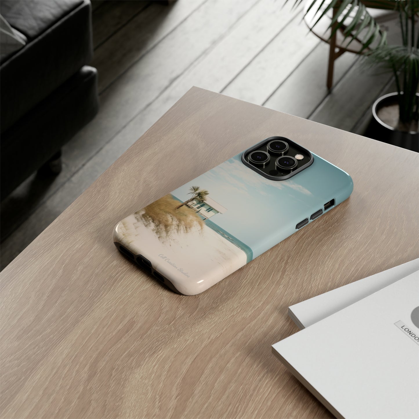 "Seaside Haven" -Tough iPhone Cases