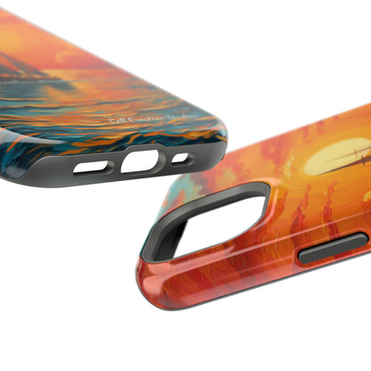 "Sailboat Sunset" - MagSafe Tough iPhone Cases