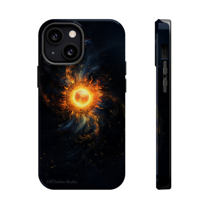 Introducing the "Celestial Sun and Stars" Cell Phone Case – Carry the Cosmos with You -MagSafe Tough Cases