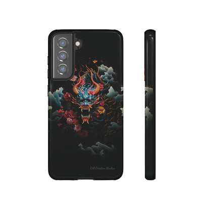 Introducing the "Japanese Dragon Majesty" Cell Phone Case – Embrace the Legend in Style -Tough Cases