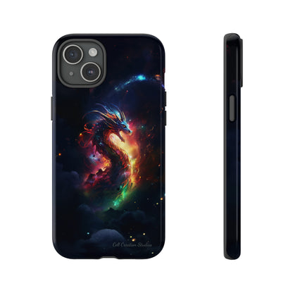 "Cosmic Dragon Unleashed" -Tough iPhone Cases