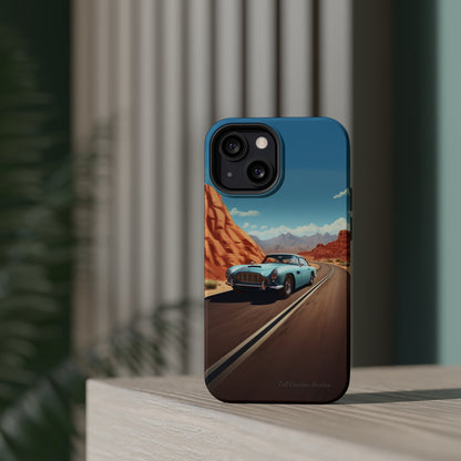 "Silver Racing Legend" -MagSafe Tough iPhone Cases