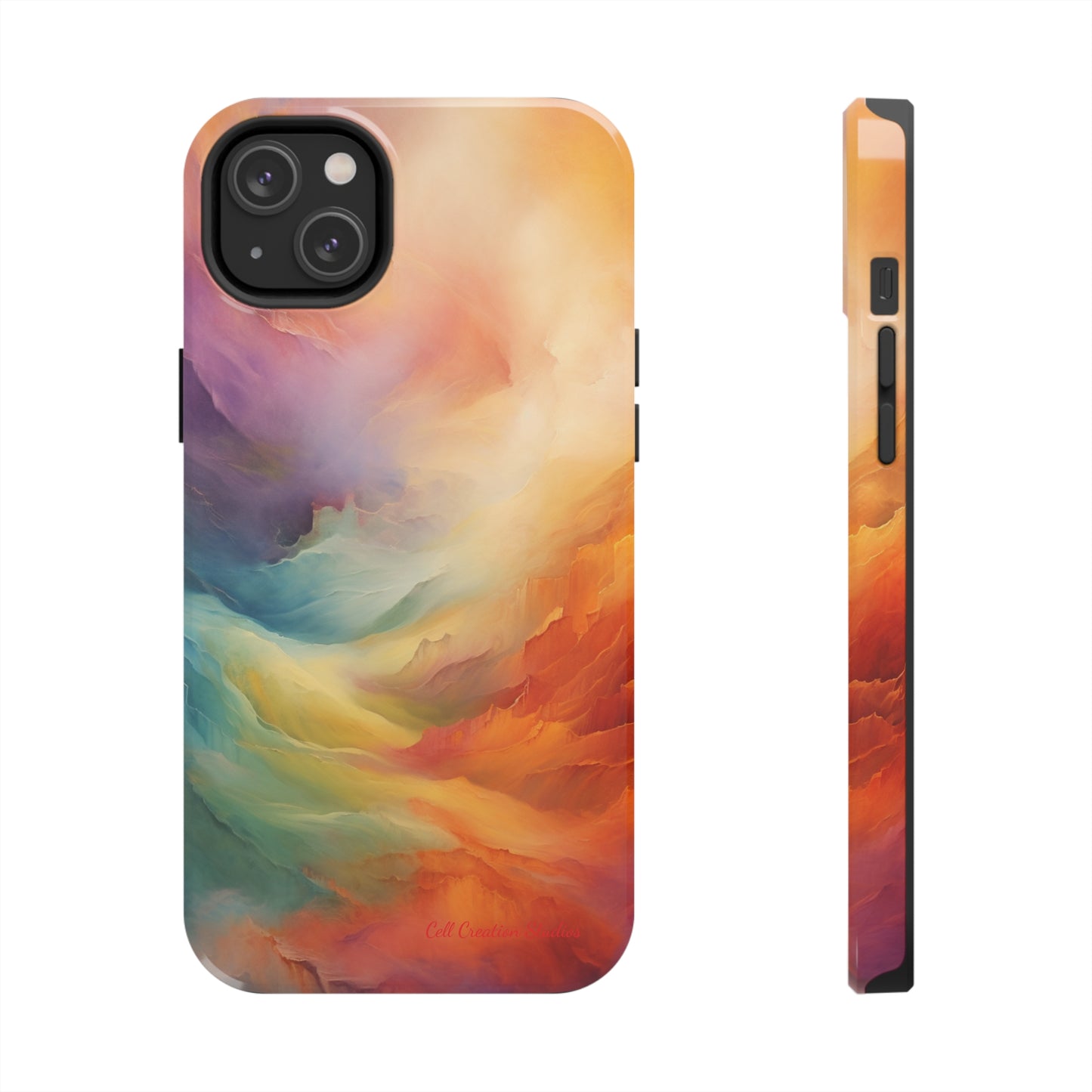 Introducing the "Colorful Spectrum" Cell Phone Case – Dive into a World of Vibrant Hues -Tough Phone Cases