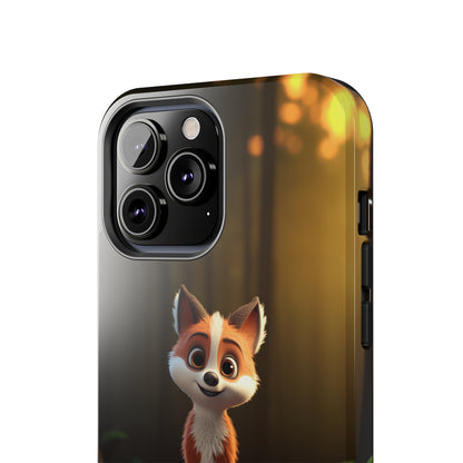 Introducing the "Enchanted Woods Fox" Cell Phone Case – Step into a Whimsical World of Adventure! -Tough Phone Cases