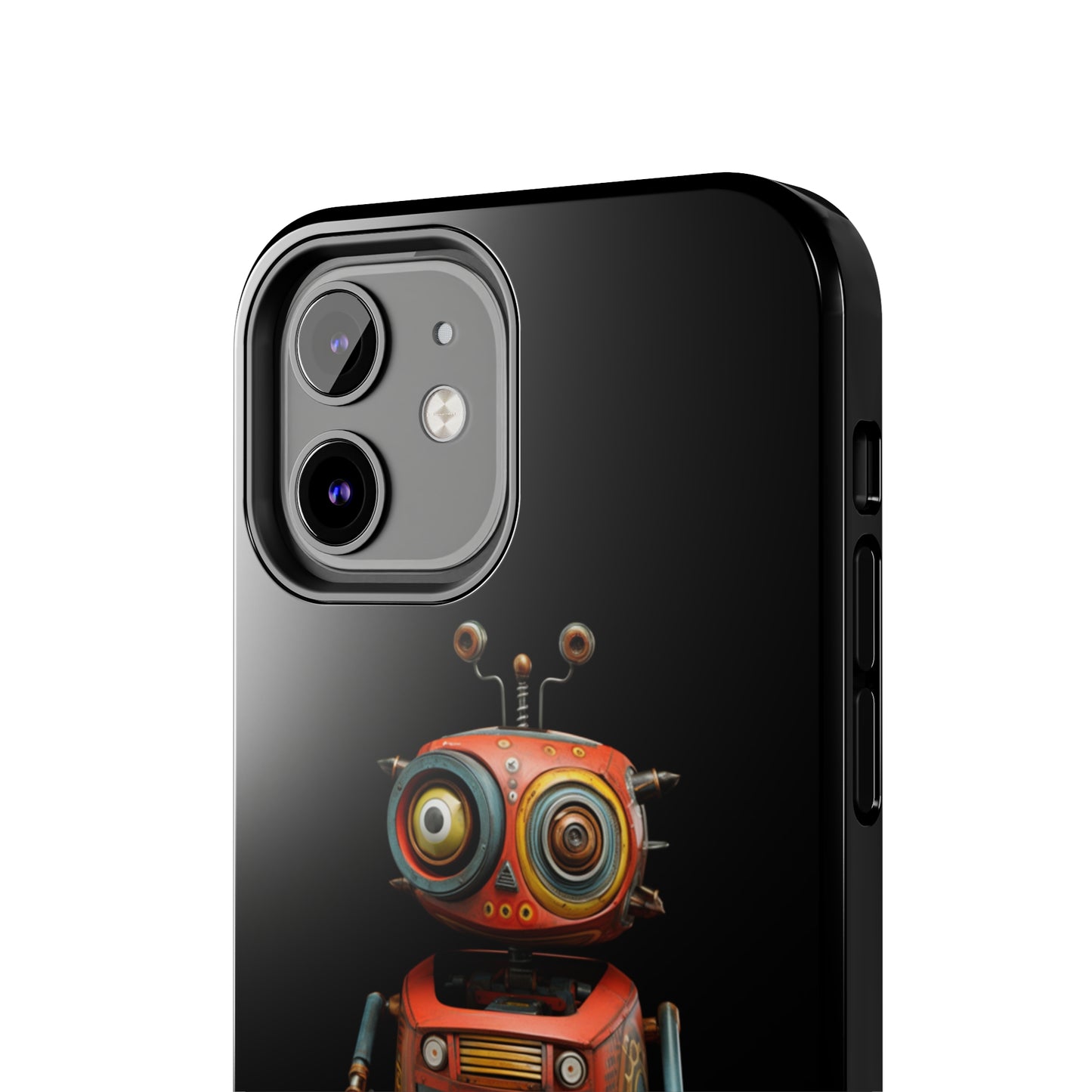 Introducing the "Toy Robot Delight" Cell Phone Case – Embrace Nostalgia with a Playful Robotic Companion! -Tough Phone Cases