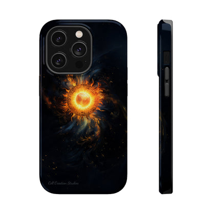 Introducing the "Celestial Sun and Stars" Cell Phone Case – Carry the Cosmos with You -MagSafe Tough Cases