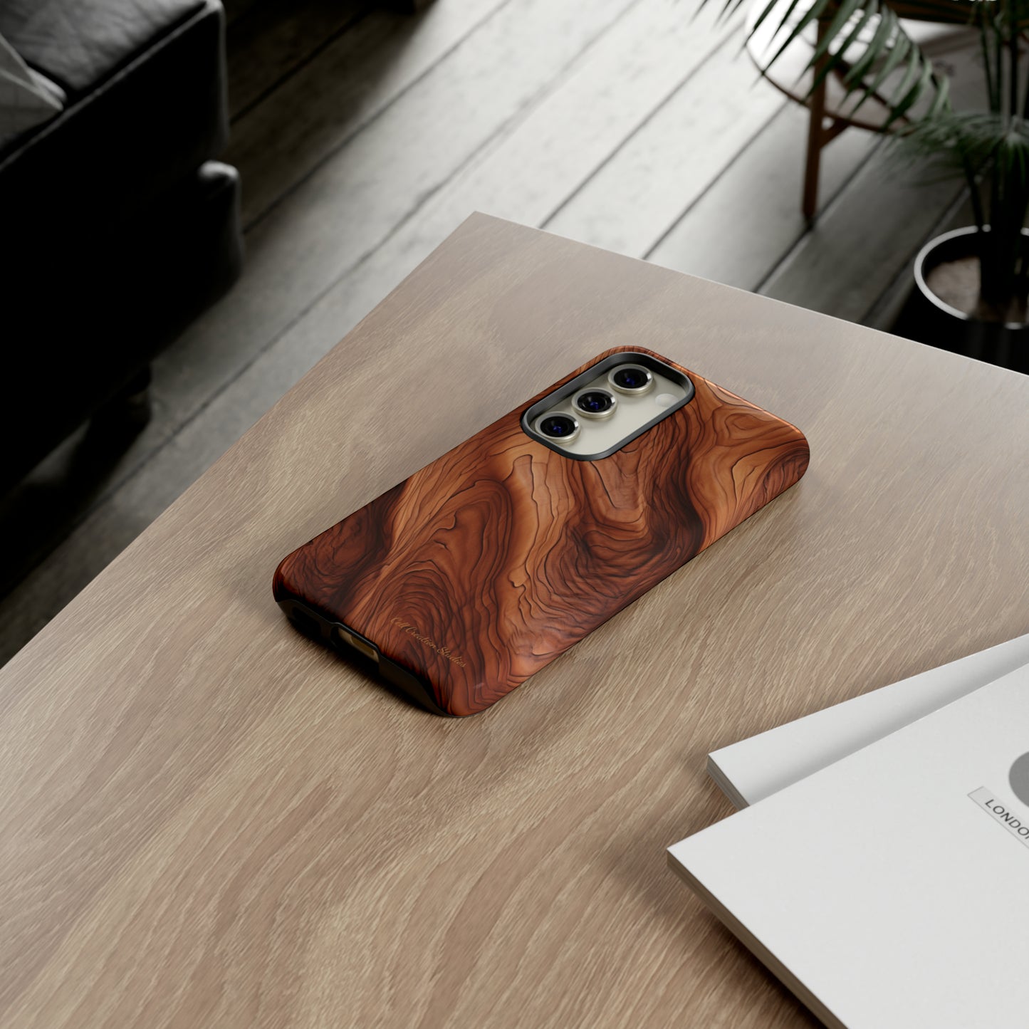 The "Eternal Woodgrain" Phone Case -Tough Cases