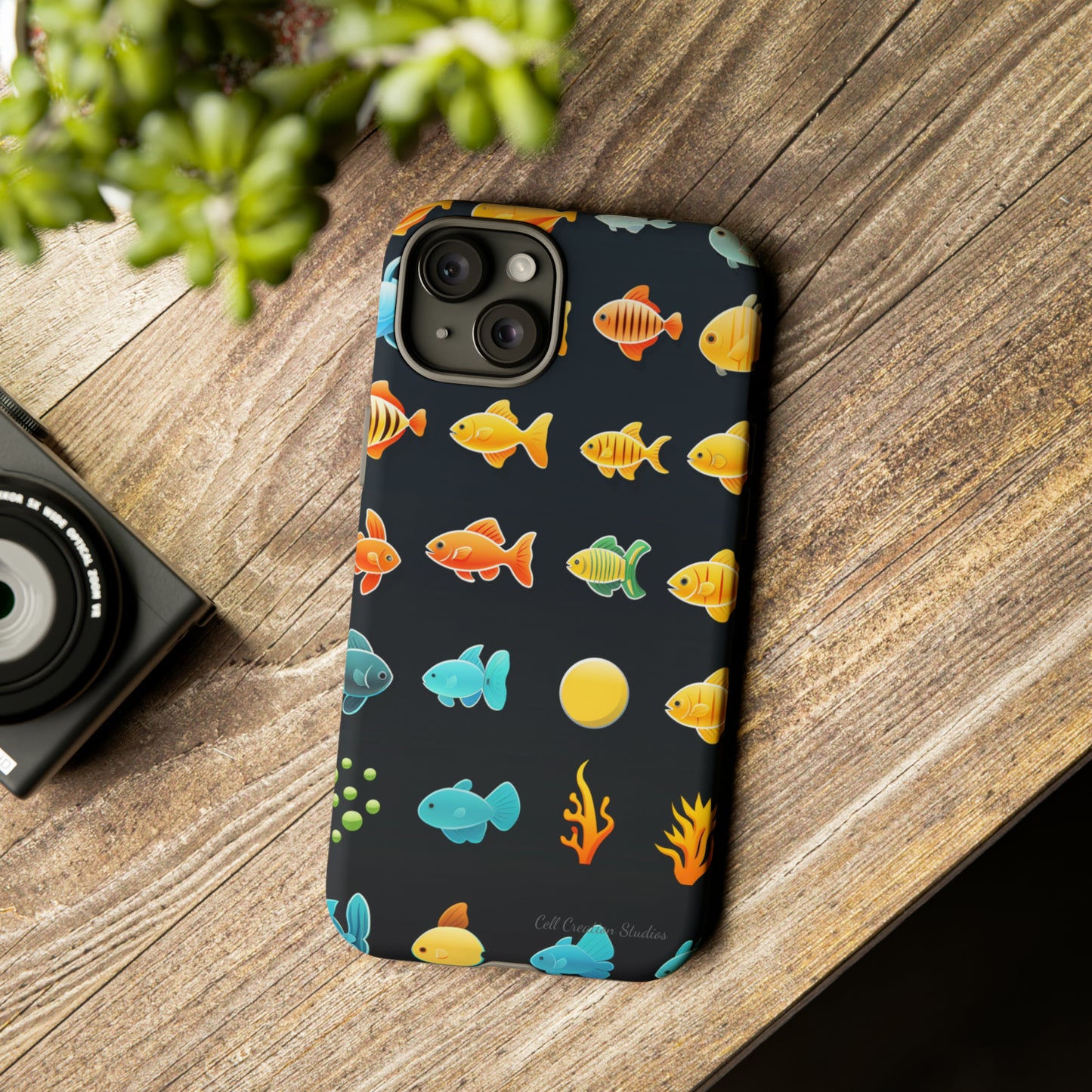 "AquaArt Fish" -Tough Phone Cases