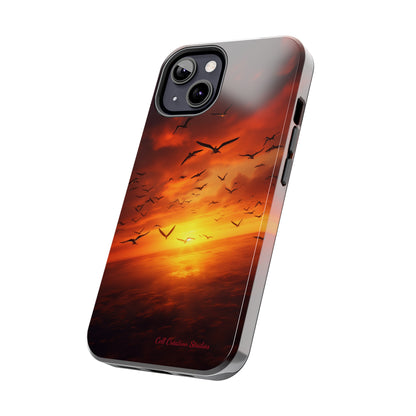 Introducing the "Sunset Soar" Cell Phone Case – Embrace Freedom and Beauty -Tough Phone Cases