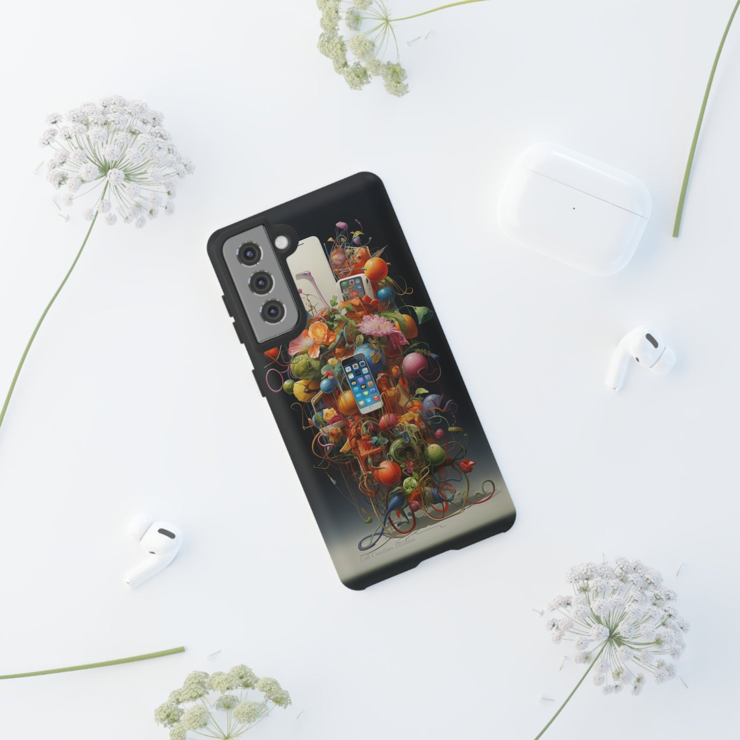 Introducing the "NatureFusion" Cell Phone Case – Where Technology Blossoms into Beauty!