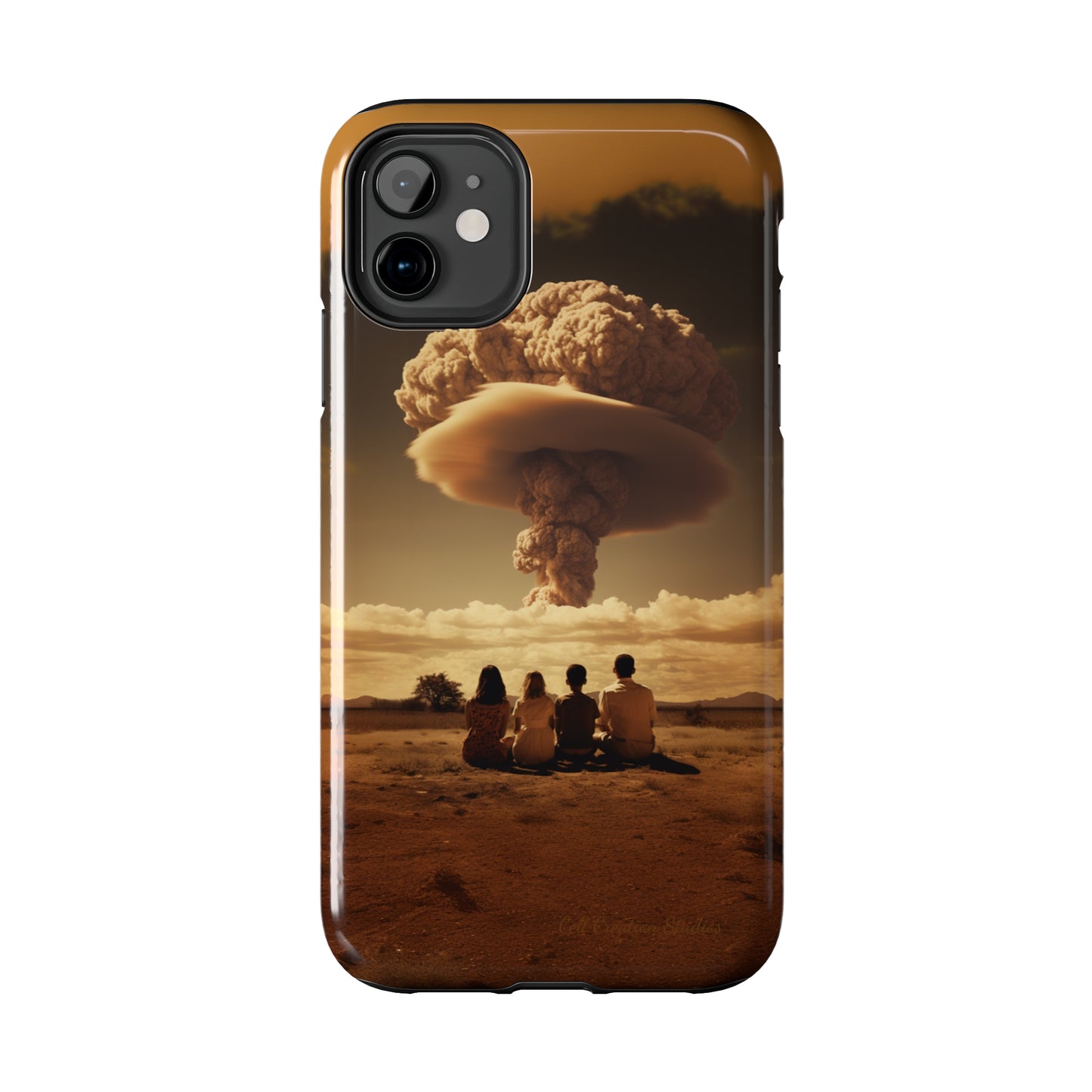 Introducing our "Skywatchers" Cell Phone Case - A Thought-Provoking Design -Tough Phone Cases