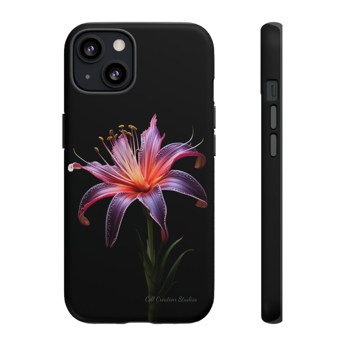 "Vibrant Purple Lily" Phone Case -Tough Cases