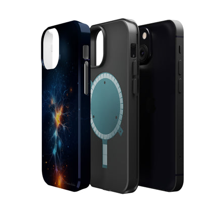 Introducing the "Luminous Neuron" Cell Phone Case – Illuminate Your Connection! -MagSafe Tough Cases