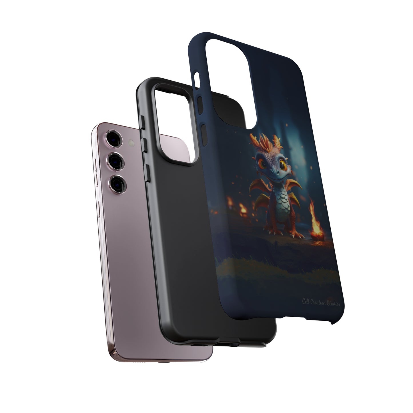 Introducing the "Azure Dragon" Cell Phone Case – Unleash Mythical Marvels -Tough Cases