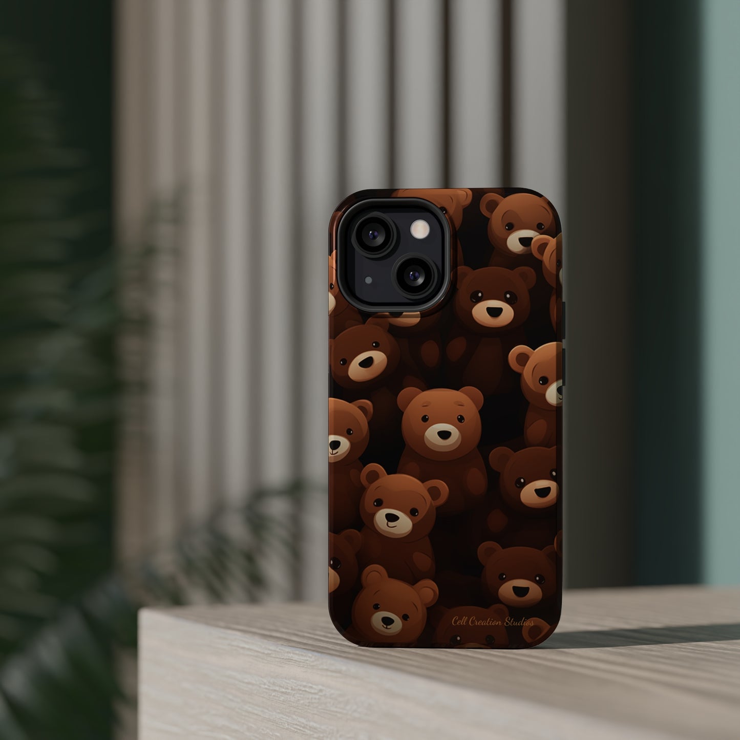 "Bear Hug Haven" -MagSafe Tough Phone Cases