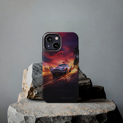 "Silver Aston Martin Racing" -Tough iPhone Cases