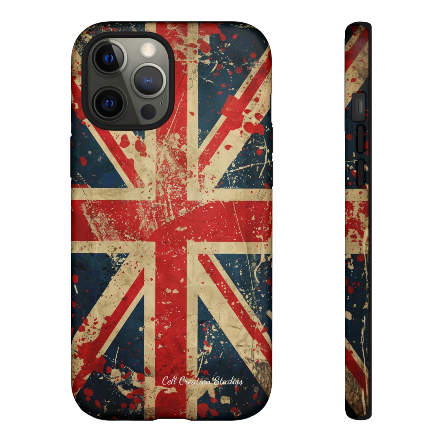 "Union Jack Flag" -Tough iPhone Cases