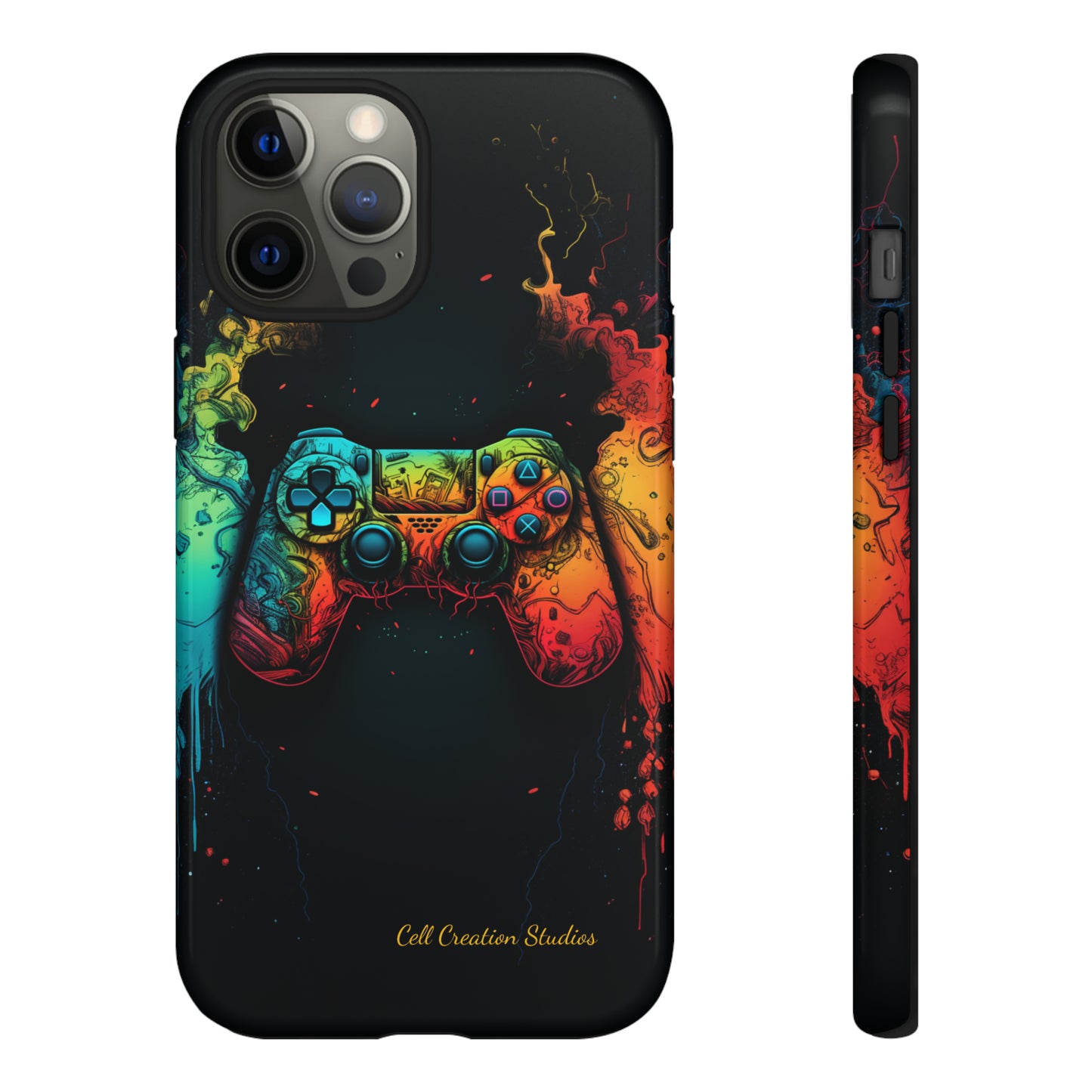 "ColorBlast Gaming" -Tough iPhone Cases