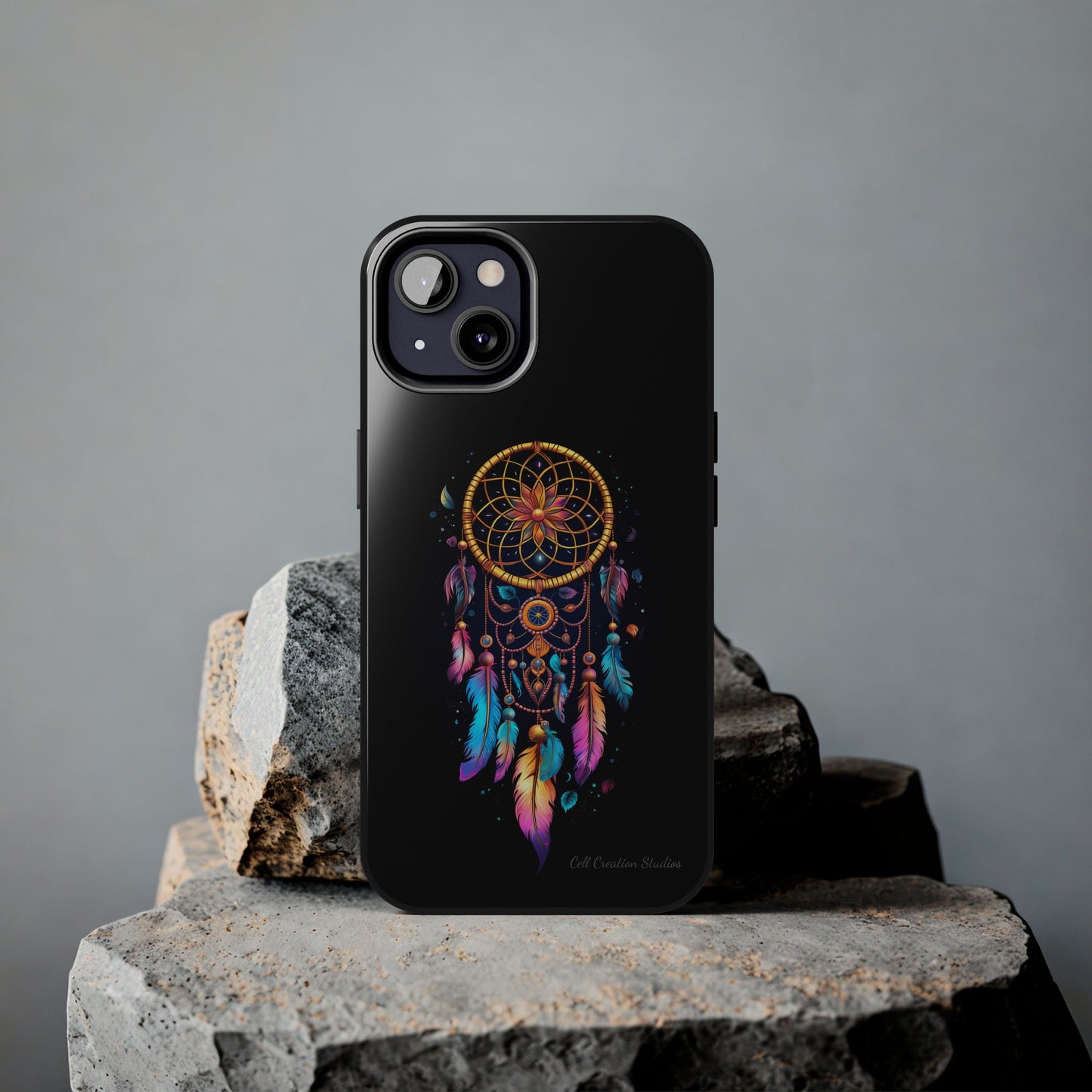 Introducing the "Dream Catcher Delight" Cell Phone Case – Embrace the Magic of Dreams -Tough Phone Cases