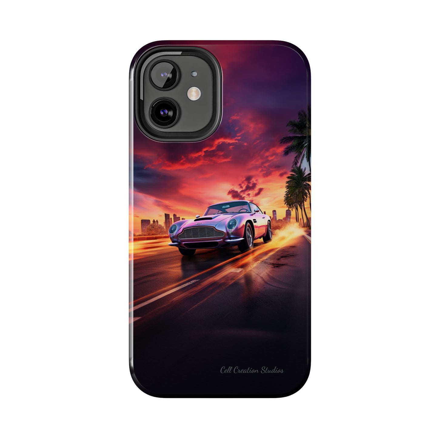 "Silver Aston Martin Racing" -Tough iPhone Cases