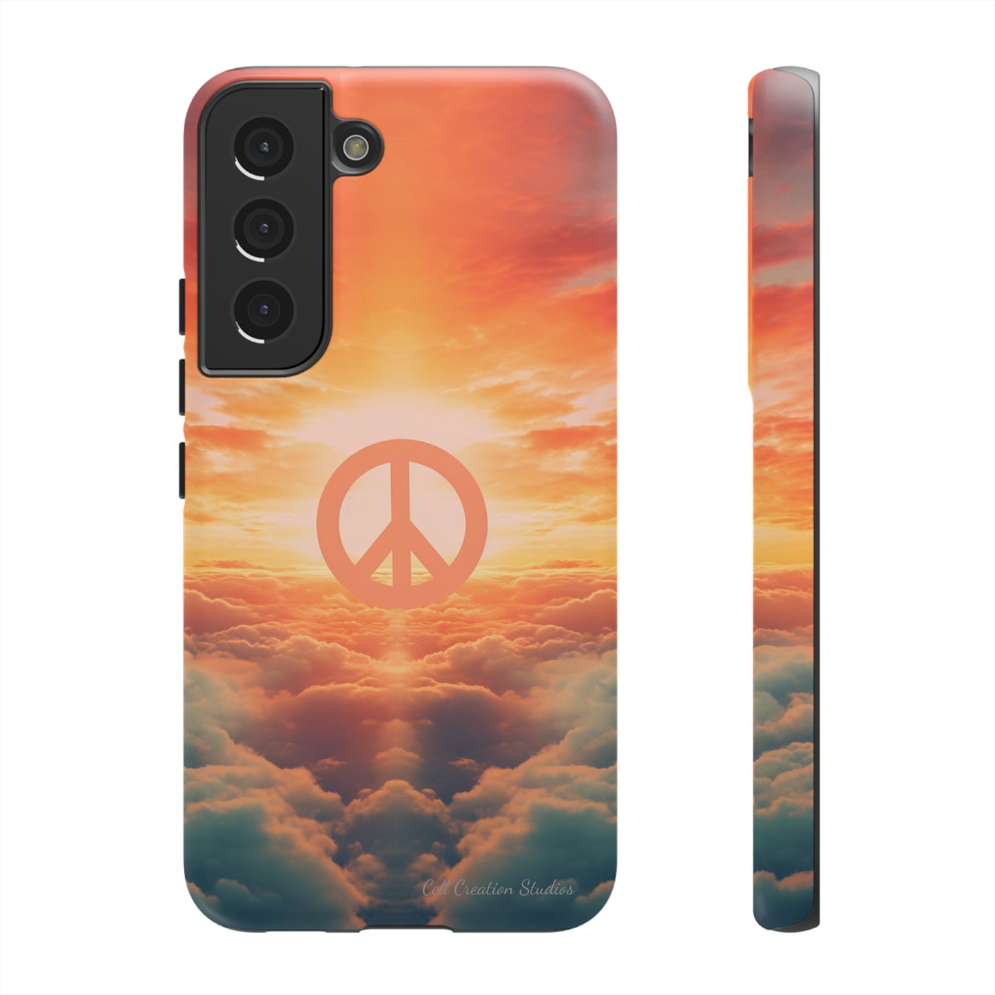 Introducing the "Sky Peace" Cell Phone Case – Carry Tranquility in Your Pocket -Tough Cases