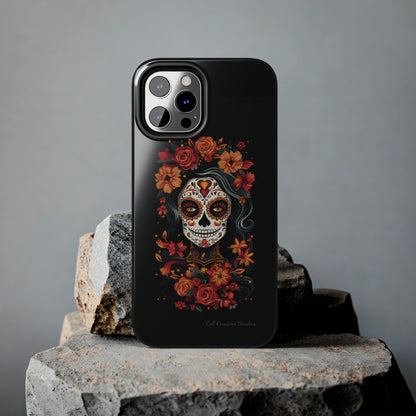 Introducing the "Day of the Dead Fiesta" Cell Phone Case – Celebrate Life in Style -Tough Phone Cases