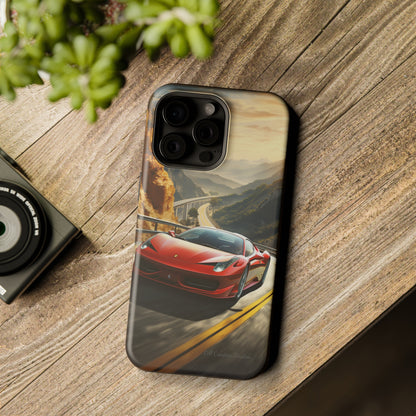 "Mountain Majesty Ferrari Edition" -MagSafe Tough iPhone Cases