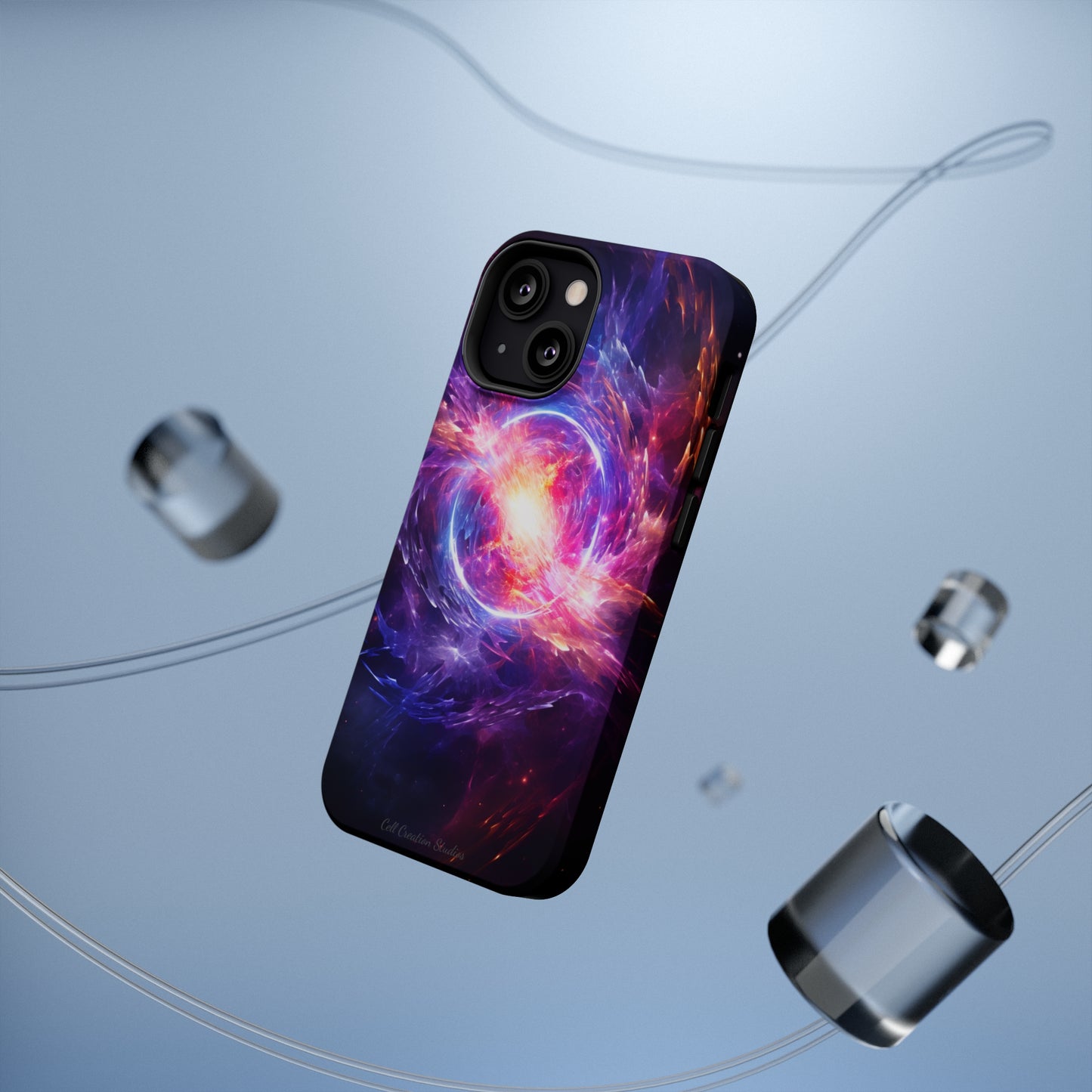 Introducing the "Celestial Explosion" Cell Phone Case – Witness the Drama of a Neutron Star Explosion! -MagSafe Tough Cases