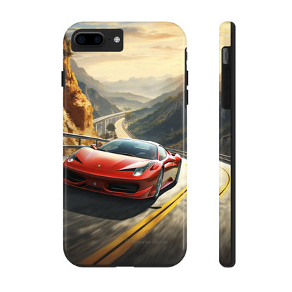 "Mountain Majesty Ferrari Edition" -Tough iPhone Cases