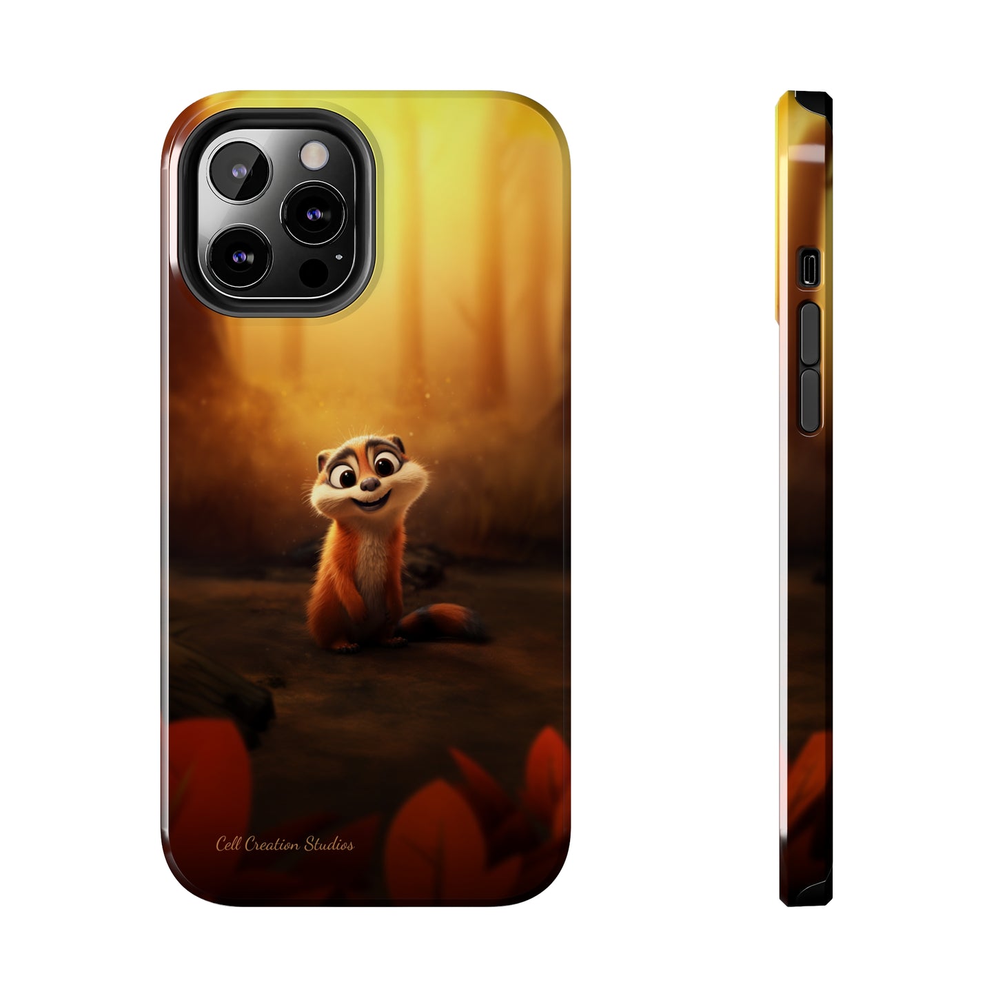 Introducing the "Woodland Chipmunk" Cell Phone Case – Embrace Natural Playfulness with Every Glance-Tough Phone Cases