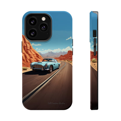 "Silver Racing Legend" -MagSafe Tough iPhone Cases