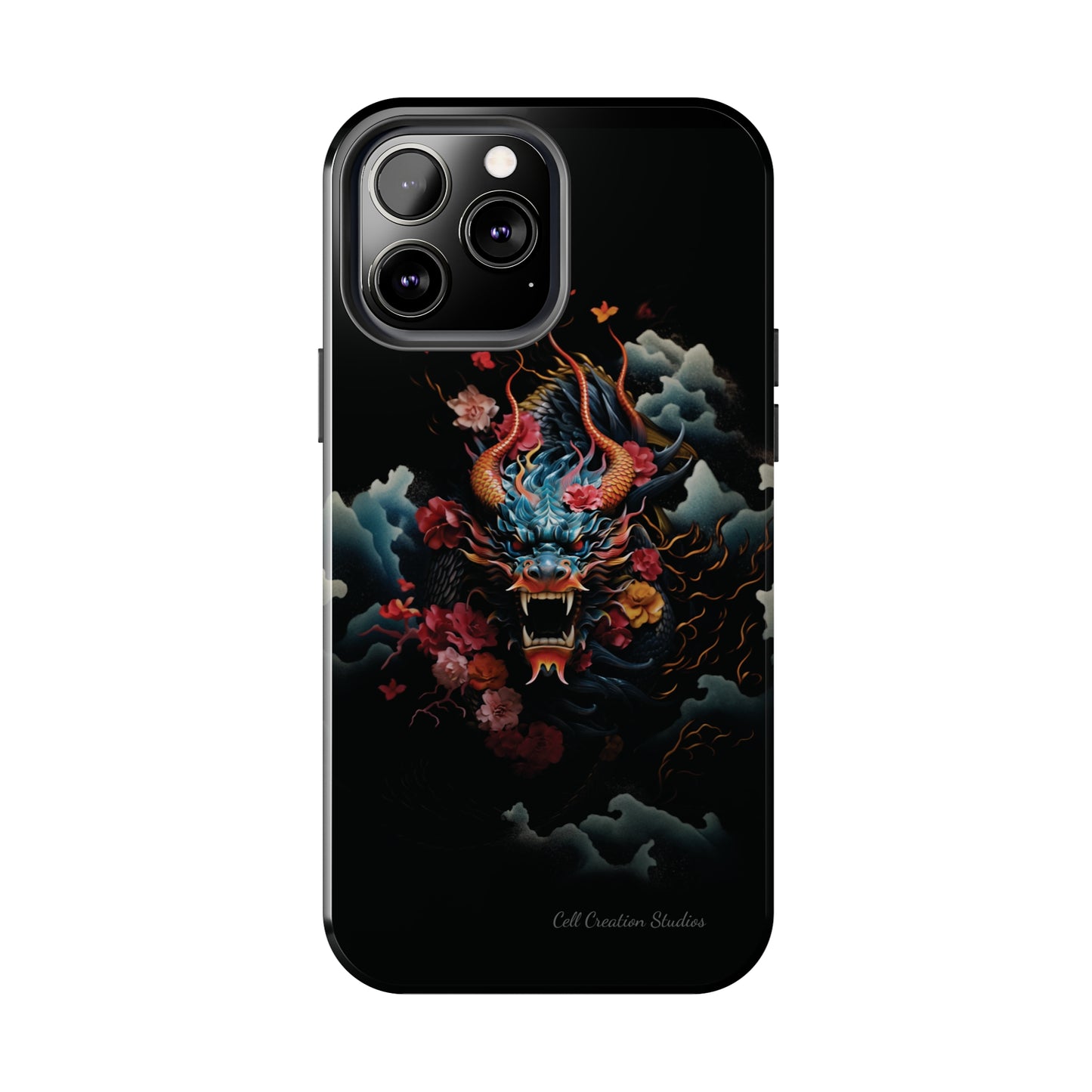 Introducing the "Japanese Dragon Majesty" Cell Phone Case – Embrace the Legend in Style -Tough Phone Cases