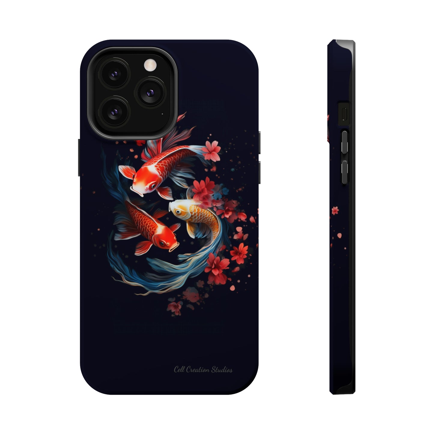 "Captivating Koi Fish" Phone Case -MagSafe Tough Cases