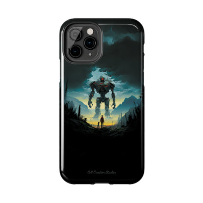 Introducing the "Rising Titan" Cell Phone Case – Witness the Astonishing Emergence of a Giant Robot! -Tough Phone Cases