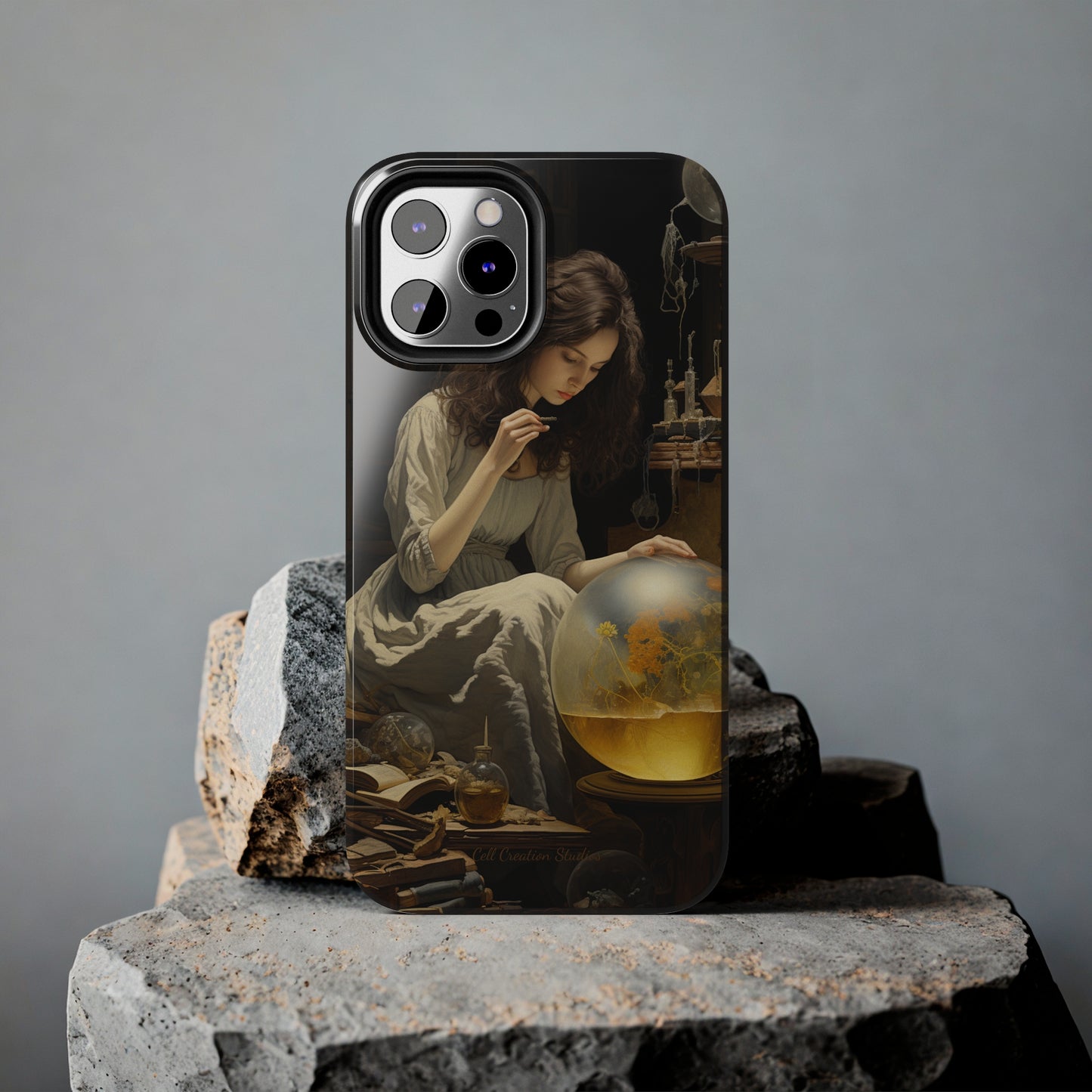 Introducing the "Mystic Botanist" Cell Phone Case – Discover the Secrets Within -Tough Phone Cases