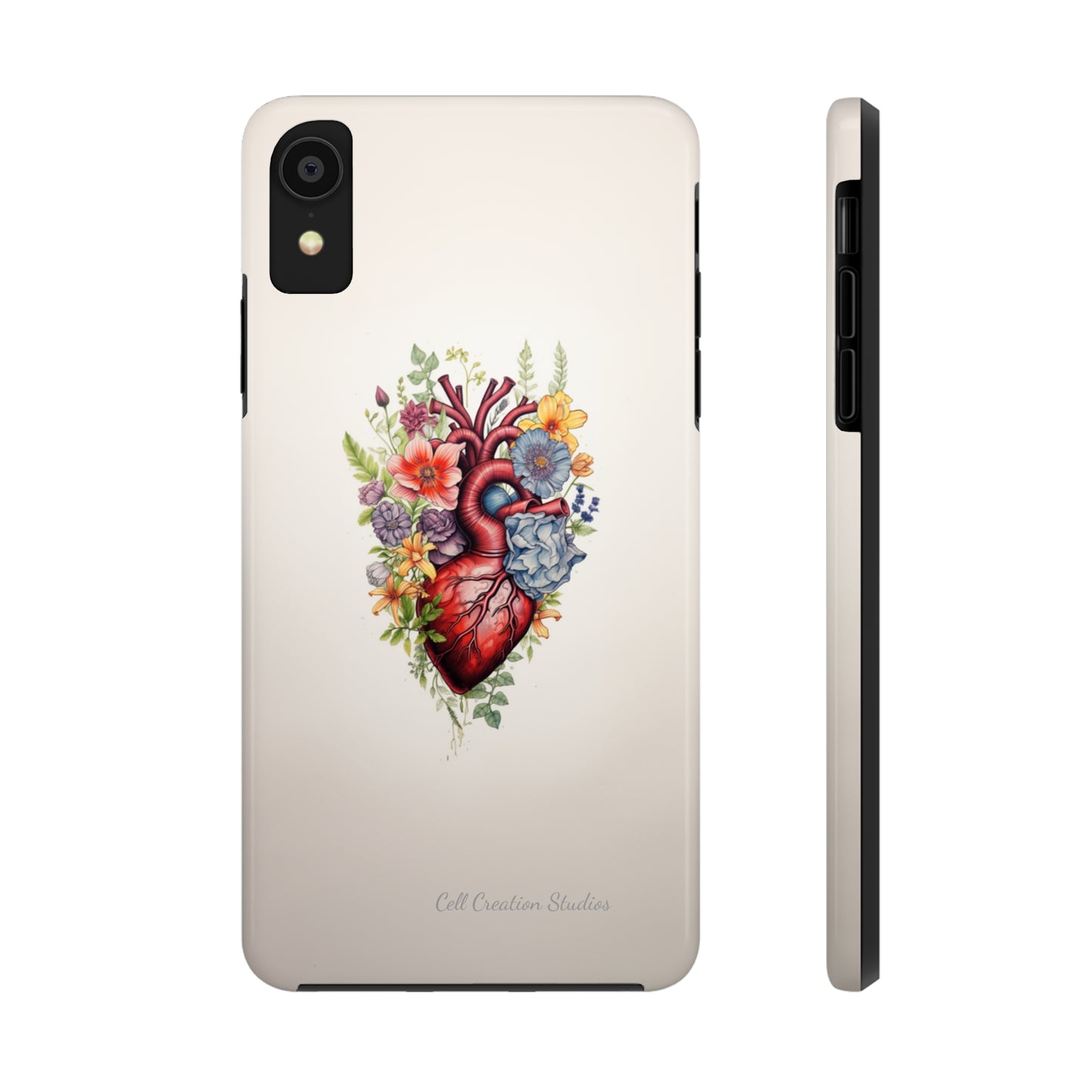 "Blooming Hearts" -Tough iPhone Cases