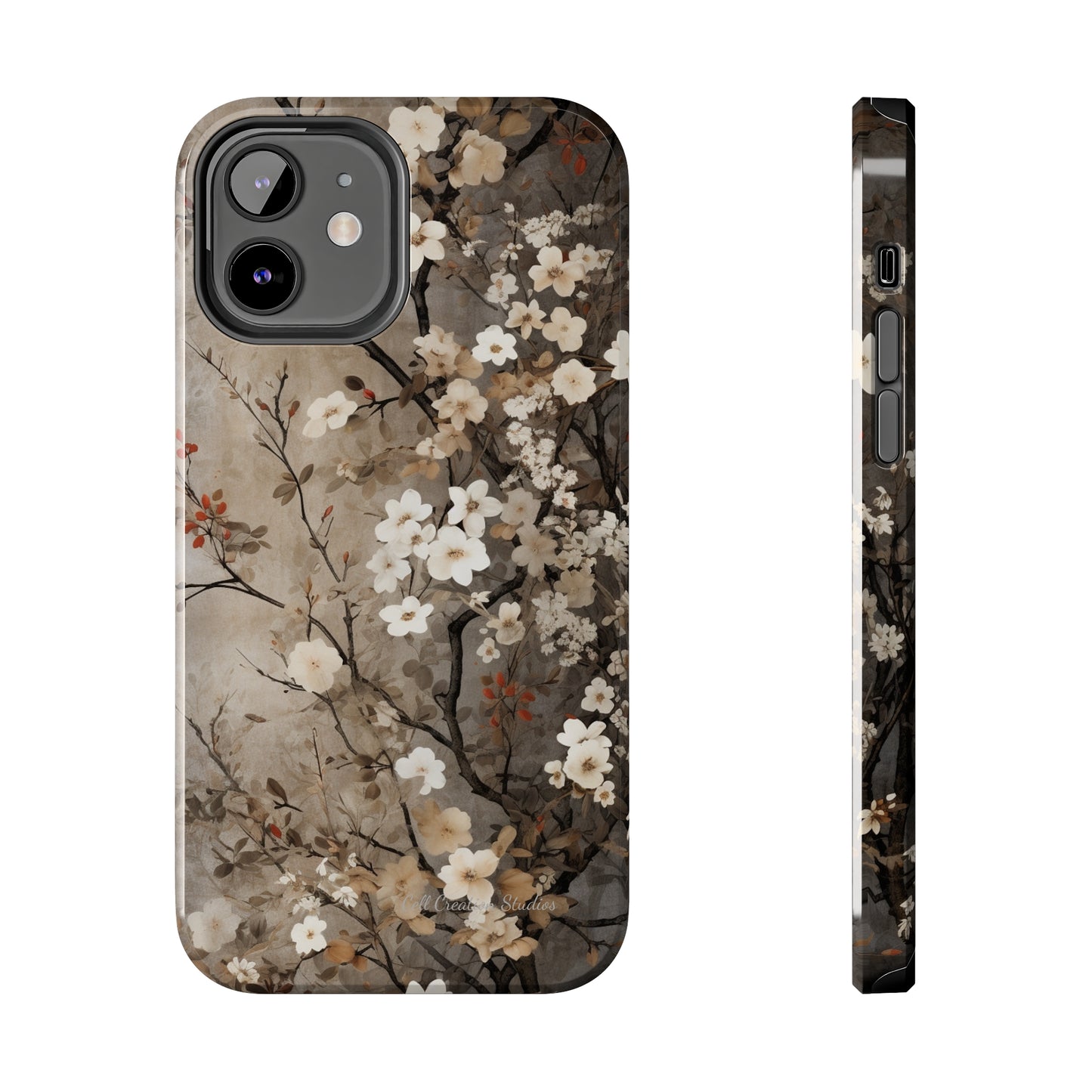 "Whimsical Blooms" -Tough iPhone Cases