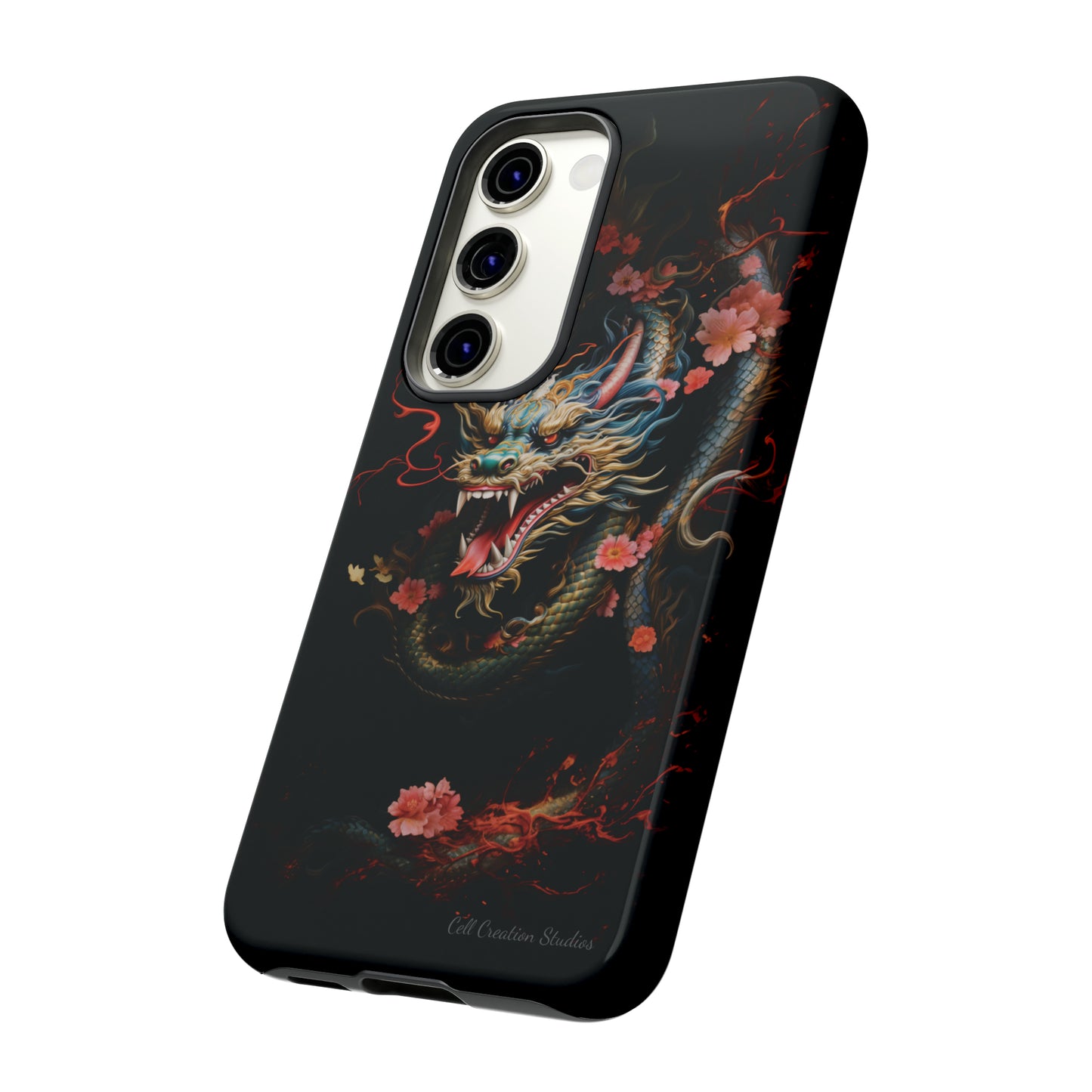 Introducing the "Mystical Japanese Dragon" Cell Phone Case – Unleash the Dragon's Power -Tough Cases