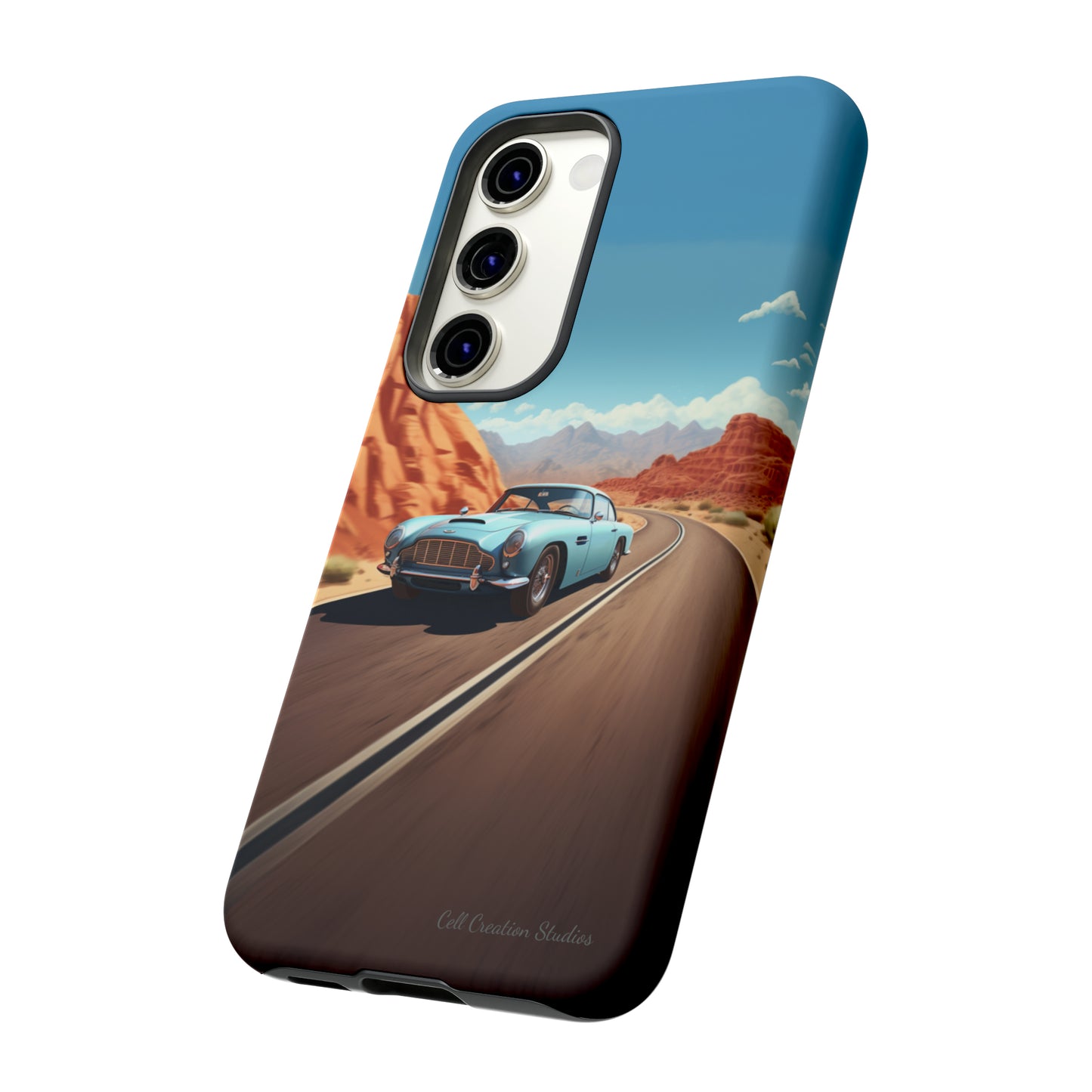 "Silver Racing Legend" -Tough Samsung Phone Cases