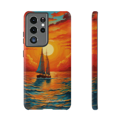 "Sailboat Sunset" - Tough Samsung Cases