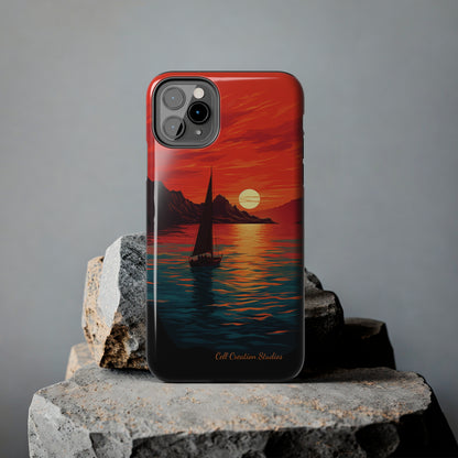 "Serenity at Sunset" -Tough iPhone Cases