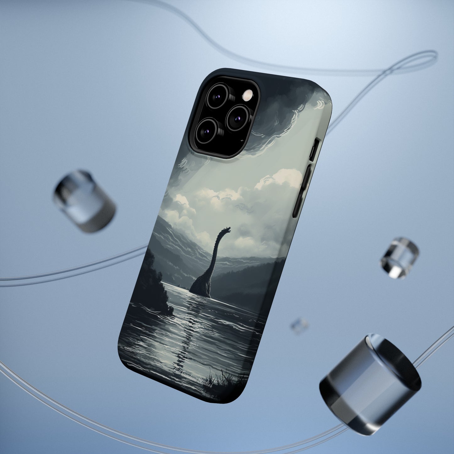 Introducing the "Mystical Loch Ness" Cell Phone Case – Capture the Legend -MagSafe Tough Cases